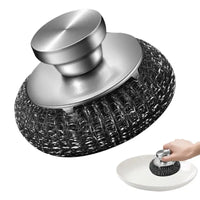 Stainless Steel Scrubbers – Sponges for tough cleaning, ideal for iron pots.